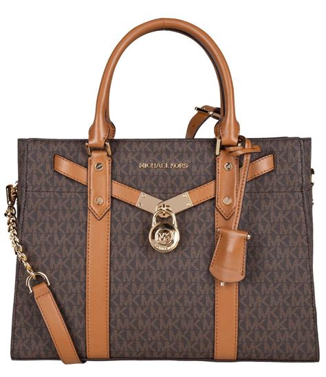 hamilton large leather satchel michael kors|Michael Kors nouveau Hamilton satchel.